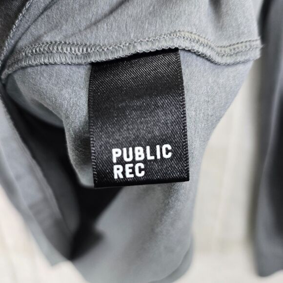 Public Rec Men’s Gray Go-To Crew Long Sleeve T-Shirt Size L - Picture 4 of 10
